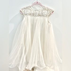 Collectors Edition Marchesa Neiman Marcus Target Girls Ivory Dress M